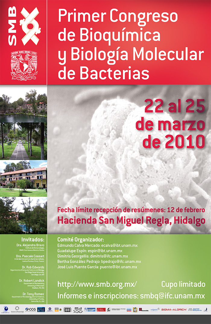 Primer Congreso de Bioquímica y Biología Molecular de Bacterias