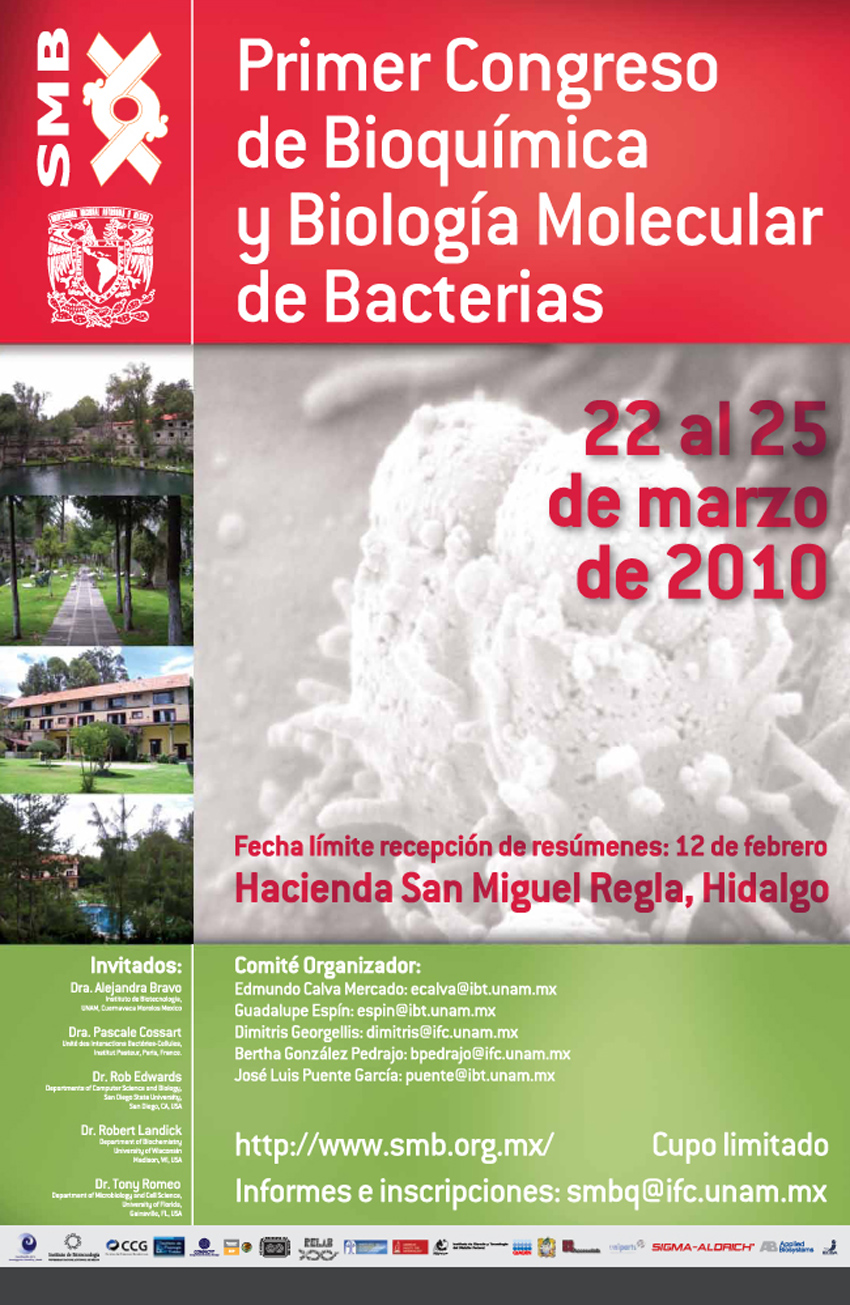 I Congreso de Bioquímica y Biología Molecular de Bacterias