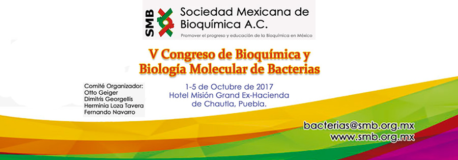 V Congreso de Bioquímica y Biología Molecular de Bacterias