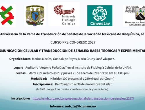 Congreso Nacional de Transducción de Señales 2027